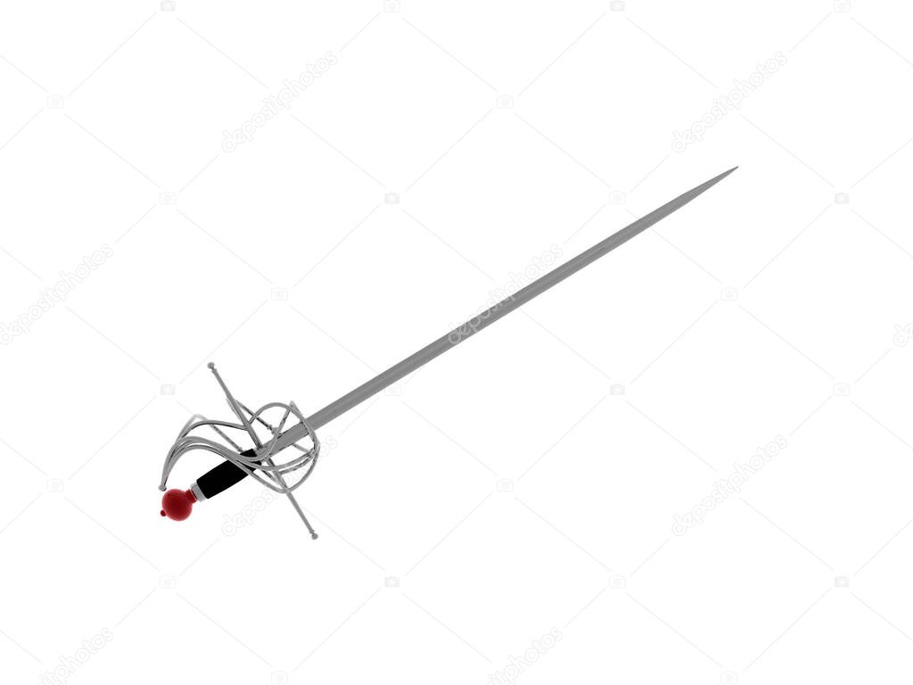 crossed swords as a symbol