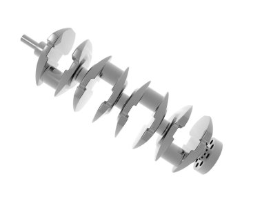 Paslanmaz çelik bir motorun mekanik bağlantı çubuğu