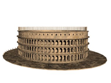 Roma 'daki antik Kolezyum