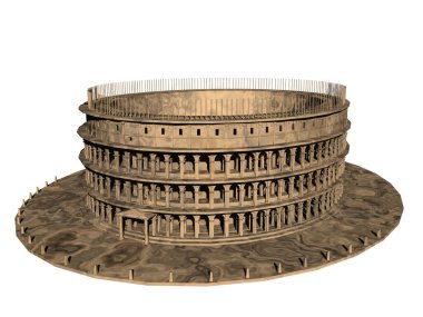 Roma 'daki antik Kolezyum