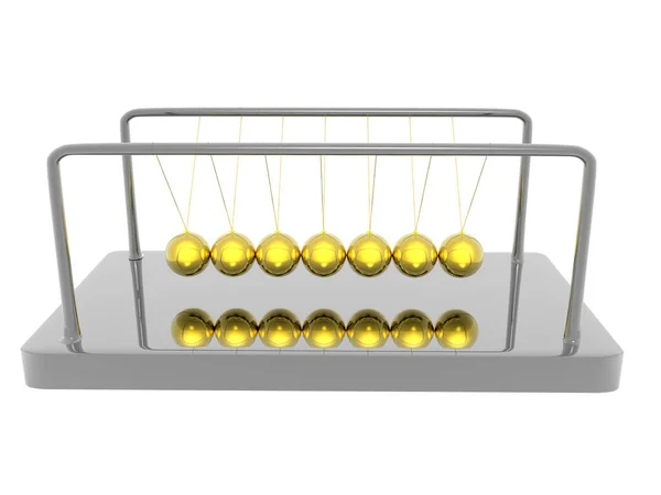 Bolas Newtonianas Como Péndulos — Foto de Stock