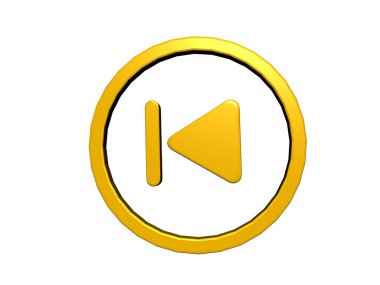 Tüketici elektroniği aygıtlarında başlangıç için yuvarlak semboller