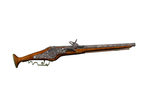 Pistola Antica Come Caricatore Museruola — Foto Stock