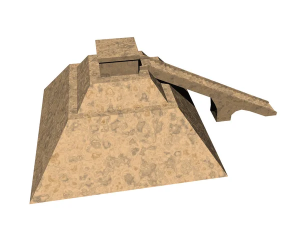 Maya Pyramide Amerika — Stockfoto