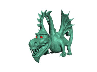 Çizgi romandan yeşil uçurtma