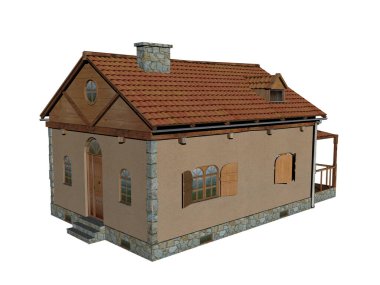 Değişiklik ile eski çiftlik evi