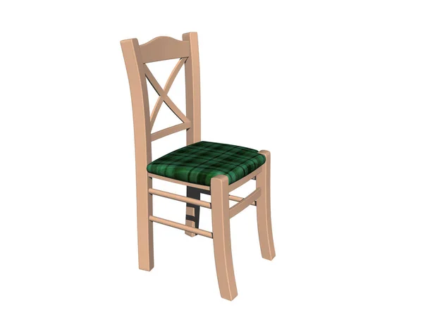 ダイニングルームの木製の椅子 — ストック写真