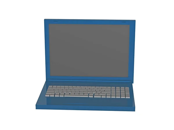 Mobile Computer Lcd Screen — Stock Photo, Image