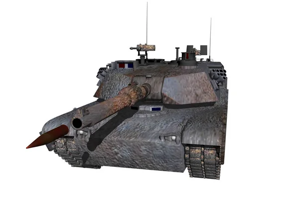 Heavy Steel Tank Turret — Stock Photo, Image