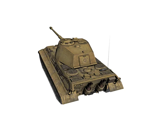 Heavy Steel Tank Turret — Stock Photo, Image