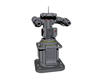 Çift namlulu gelecekçi lazer topu