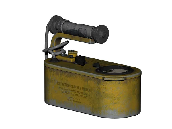 ガイガーカウンターとしての古い測定器 — ストック写真