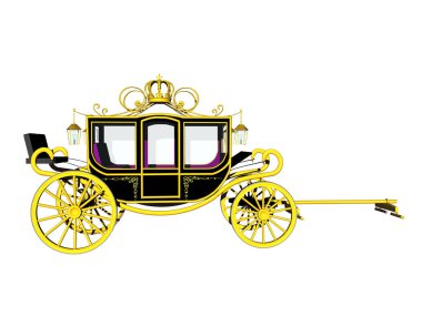 asma çubuklu kraliyet arabası