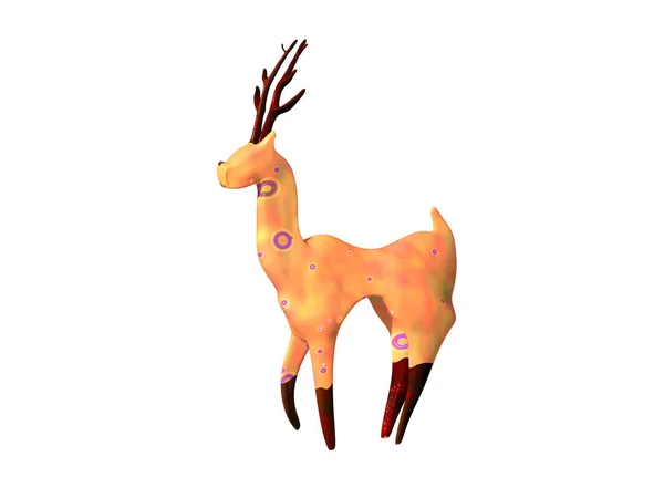 Deer Figure Christmas Decoration — Stock Photo, Image