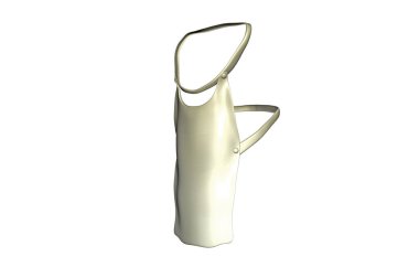 beyaz plastik kasap önlüğü