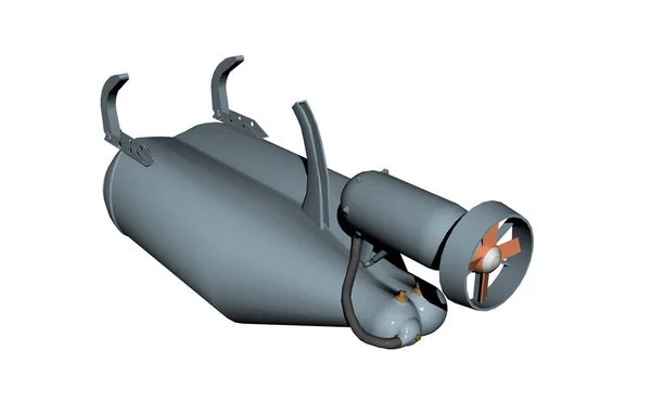 Моторизований Підводний Привід Дайверів — стокове фото