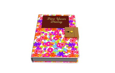 Altın tokalı özel günlük