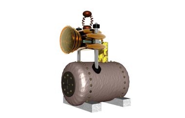 Isıtma ve kontrollü çelik tank