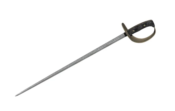 古剑作为棍棒和刺刀 — 图库照片