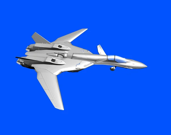 Modern Military Jet Plane Sky — Stock Photo, Image