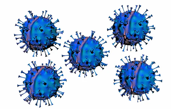 Wirusy Bakterie Jako Patogeny Organizmie — Zdjęcie stockowe