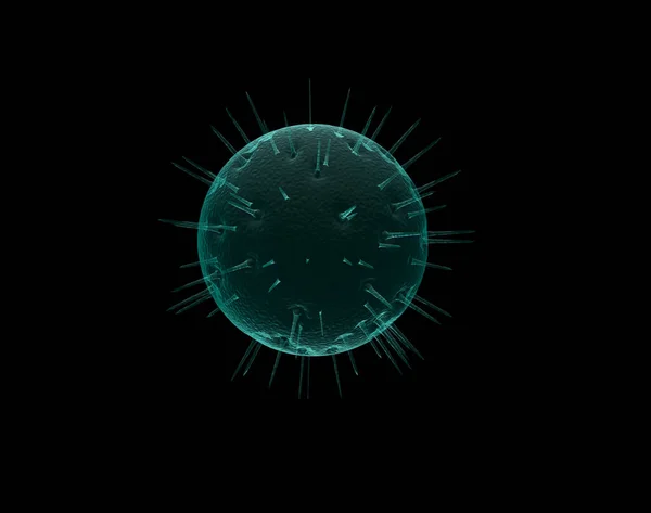Вирусы Бактерии Патогены Организме — стоковое фото