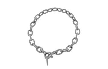 Tek halkalı çelik zincirler.