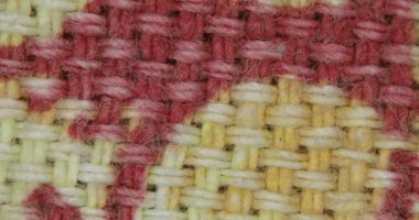 Doku lifleri mikroskop altında büyütülmüş.