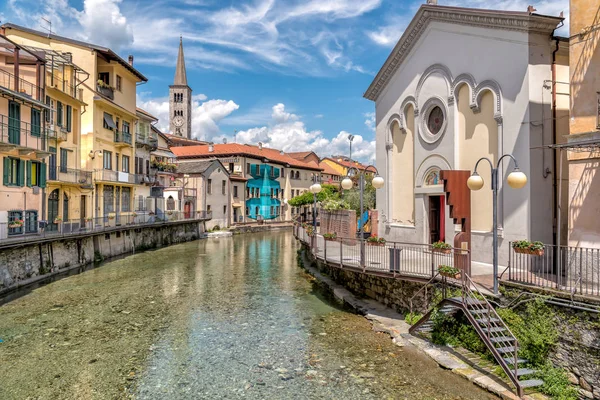 Utsikt Över Den Heliga Hjärtat Oratory Kanalen Och Sant Ambrogio — Stockfoto