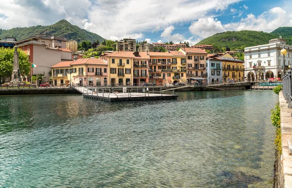 Omegna Verbano Cusio Ossola Piamonte Italia Mayo 2018 Vista Del — Foto de Stock