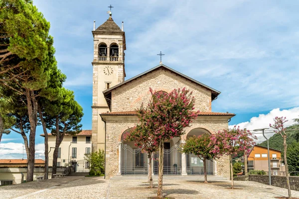 Farní Kostel Gervasio Marie Městě San Fermo Della Battaglia Provincii — Stock fotografie
