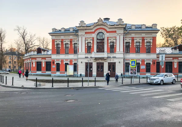 프스코프 러시아 2018 보기의 드라마 극장의 유명한 알렉산더 프스코프 러시아의 — 스톡 사진