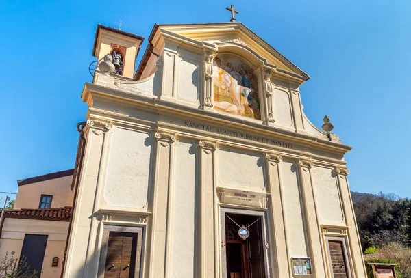 Masciago Primo Varese Itálie Marc 2019 Starověké Farní Kostel Sant — Stock fotografie