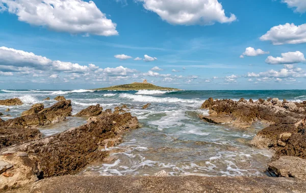 Paesaggio Dell Isola Delle Femmine Dell Isola Delle Donne Situata — Foto Stock