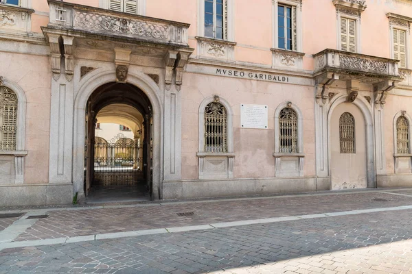 Como Lombardía Italia Junio 2019 Fachada Del Museo Histórico Giuseppe — Foto de Stock