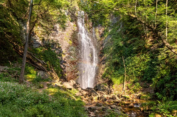 Cachoeira Chamada Pesegh Pesech Brinzio Valcuvia Província Varese Itália — Fotografia de Stock