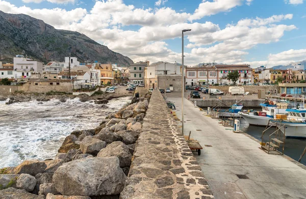 Isola Delle Femmine Palermo Itália Setembro 2018 Porto Isola Delle — Fotografia de Stock