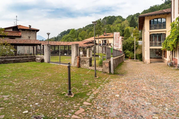 Brinzio Lombardia Settembre 2019 Veduta Del Museo Cultura Rurale Prealpina — Foto Stock