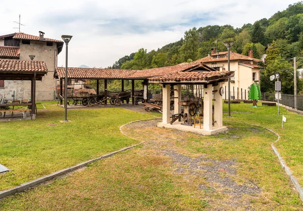 Brinzio Lombardia Settembre 2019 Veduta Del Museo Cultura Rurale Prealpina — Foto Stock