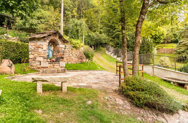 Los Caminos Del Parque Regional Brinzio Provincia Varese Lombardía Italia — Foto de Stock