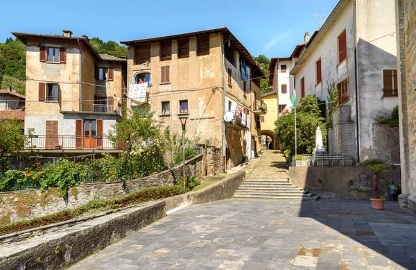 Historic Center Ancient Village Cadegliano Viconago Province Varese Lombardy Italy — Stock Photo, Image