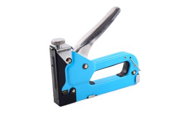 Beyaz arka plan üzerinde izole mobilya zımba