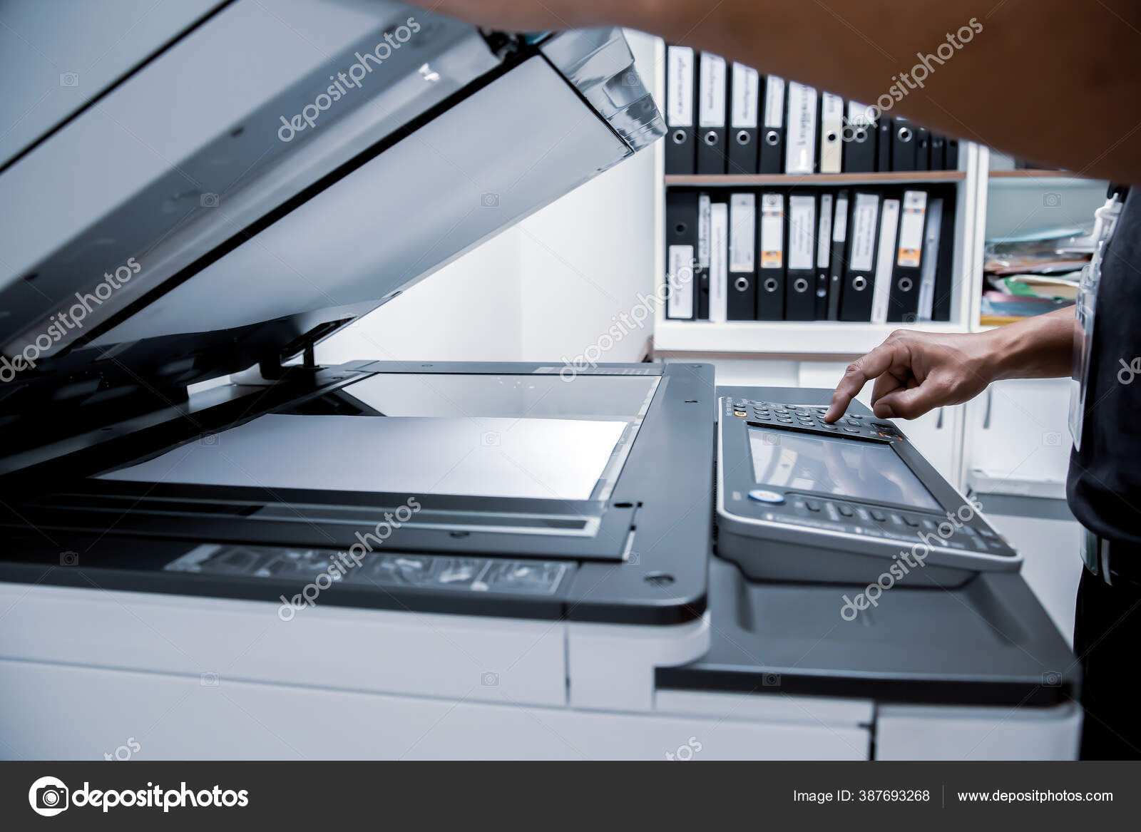Photo libre de droit de Imprimante Scanner Laser Photocopieuse