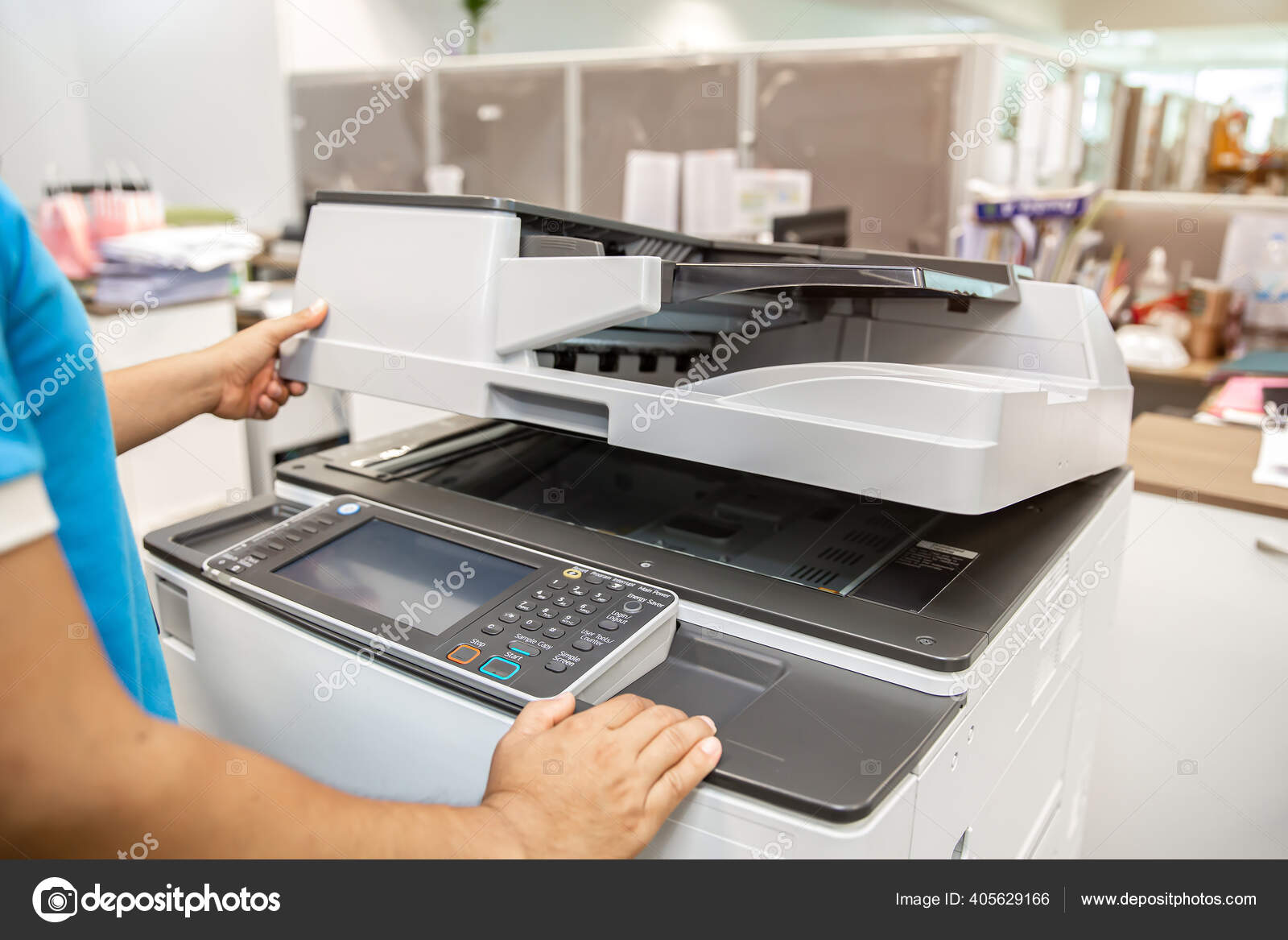 xerox machine working