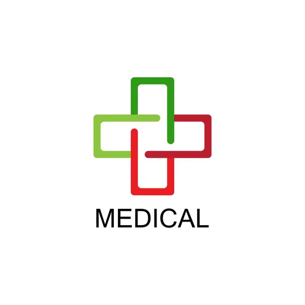Health Logo Template Vector Illustration Design — 스톡 벡터