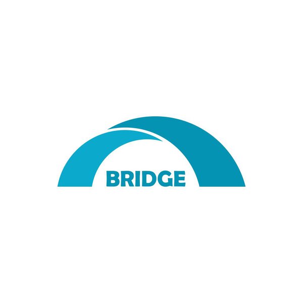 Bridge Logo Template vector icon illustration design