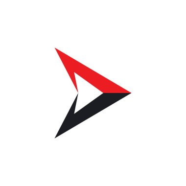 Ok ilüstrasyon logo vektör şablonu