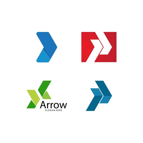 Ok ilüstrasyon logo vektör şablonu
