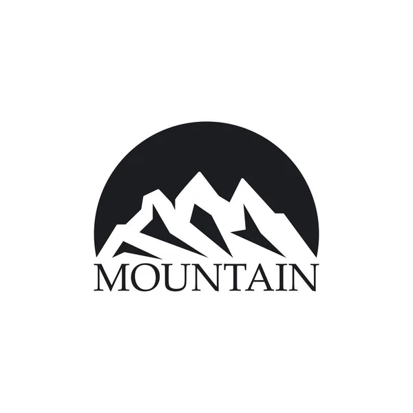 Icône Montagne Logo Business Template Vecteur — Image vectorielle