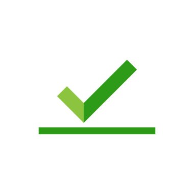 V harfi logo şablonunu kontrol et